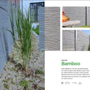 Grijsantraciet BAMBOO Enkelzijdig